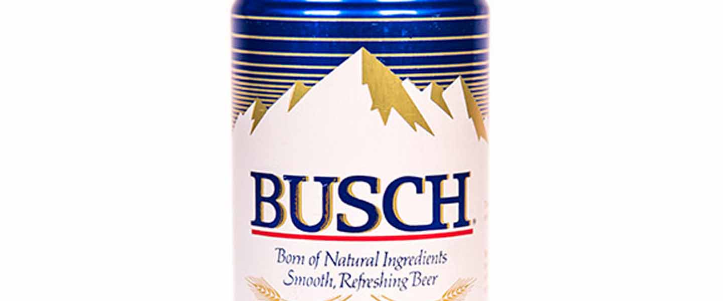 Busch Beer Vintage can