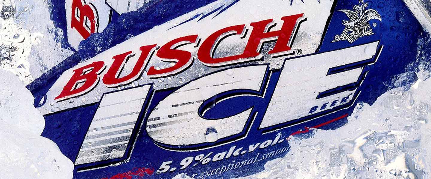 Busch Ice Vintage Draft beer