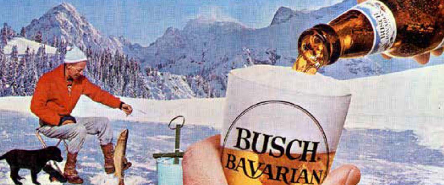 Busch Beer Vintage Bavarian poster